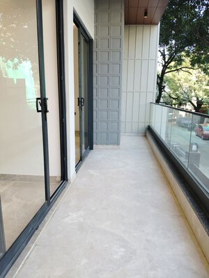 Balcony in 3 BHK Apartment at Jor Bagh – for Rent