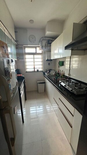 Kitchen in 1 BHK Apartment at Sheth Vasant Oasis, Andheri East – for Rent