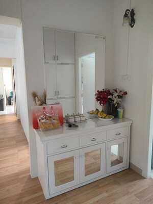 Kitchen in 3 BHK Apartment at Lokhandwala Residency, Worli – for Rent