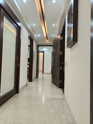 Building Lobby in 4 BHK Builder Floor at East Of Kailash – for Rent