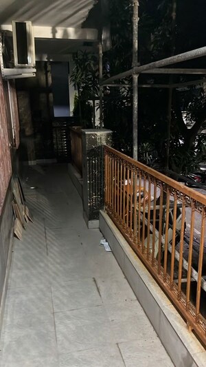 Balcony in 4 BHK Builder Floor at Nawada – for Rent