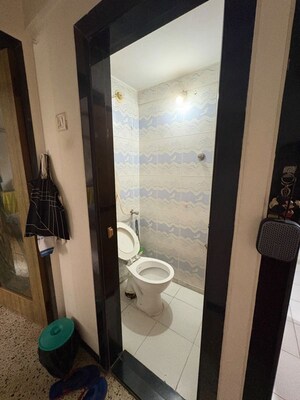 Bathroom in 1 BHK Apartment at Lok Darshan, Andheri East – for Rent