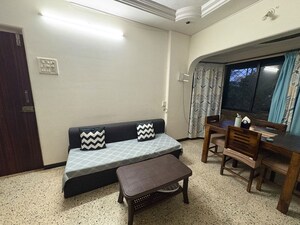 Living Room in 1 BHK Apartment at Lok Darshan, Andheri East – for Rent