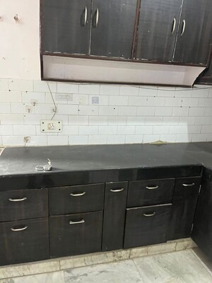 Kitchen in 3 BHK Apartment at Pratham Meghdoot Apartment, Sector 10a – for Rent