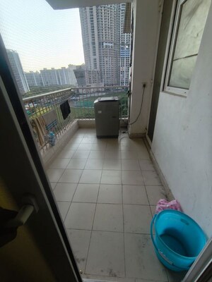 Balcony in 2.5 BHK Apartment at Ajnara Grand Heritage, Sector 74 – for Rent