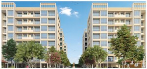 2 BHK Apartment – Exterior View View at Serene Meadows - for Sale