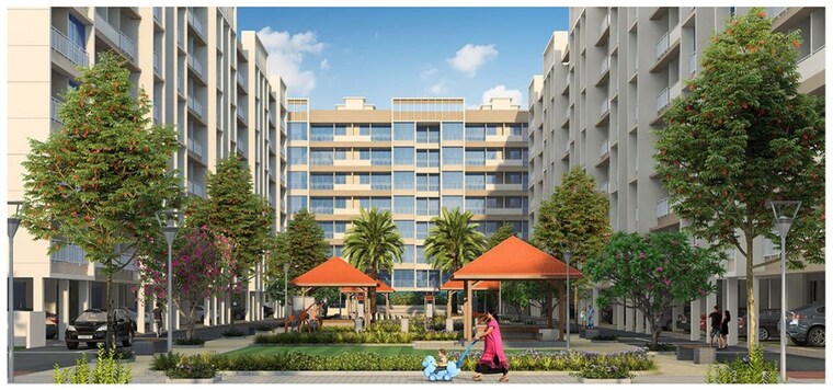 Exterior View, samraat-apna-ghar 2 Bedroom 850 Sq.Ft. Apartment In Serene Meadows Nashik 10588989