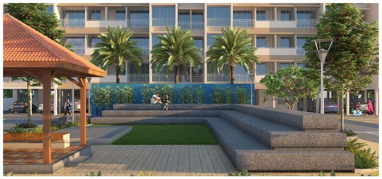 Garden, samraat-apna-ghar 2 Bedroom 850 Sq.Ft. Apartment In Serene Meadows Nashik 10588989