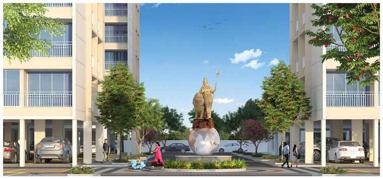 Exterior View, samraat-apna-ghar 2 Bedroom 850 Sq.Ft. Apartment In Serene Meadows Nashik 10588989