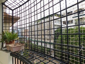 Balcony in 3 BHK Apartment at SMR Vinay Technopolis, Madhapur – for Rent