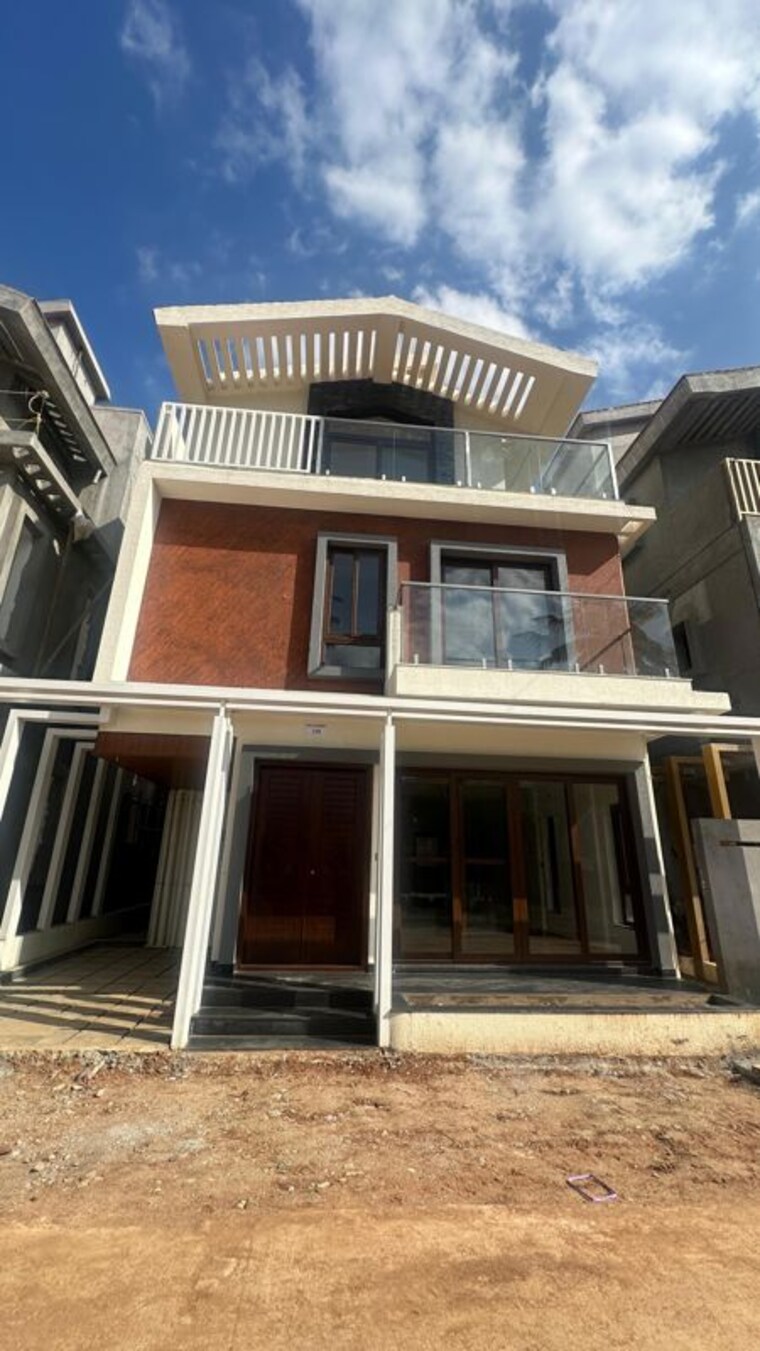 Exterior View, sowparnika-life-on-the-green 5 Bedroom 3000 Sq.Ft. Villa In Bidaraguppe Bangalore 10589050