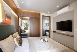 Bedroom in 3 BHK Apartment at Serene Meadows – for Sale