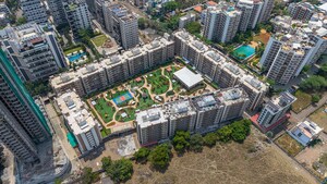 3 BHK Apartment – Exterior View View at Serene Meadows - for Sale
