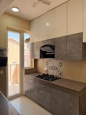 Kitchen in 3 BHK Apartment at Emaar Palm Hills, Sector 77 – for Rent