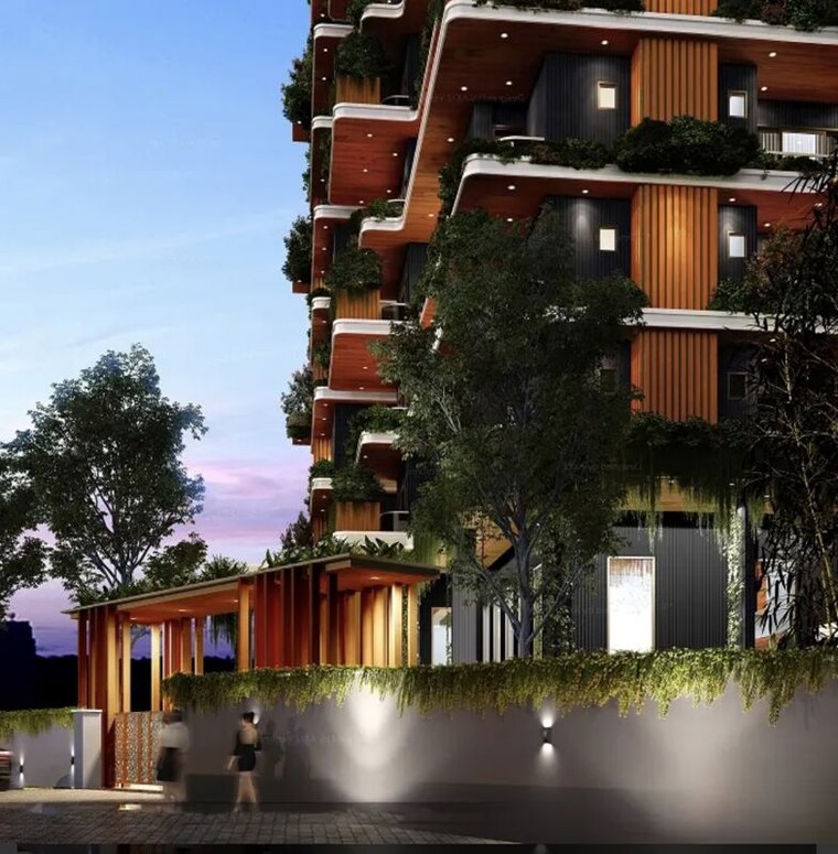 Exterior View, royal-posch 3 Bedroom 2047 Sq.Ft. Apartment In Subramanyapura Bangalore 10589114