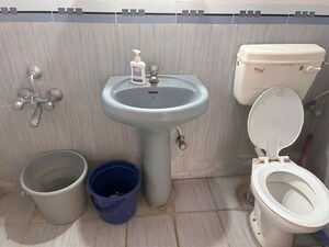Bathroom in 2 BHK Apartment at Goel Ganga Orchard, Mundhwa – for Rent