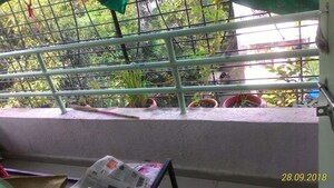 Balcony in 1 BHK Apartment at Saudamini Apartments, Kothrud – for Rent