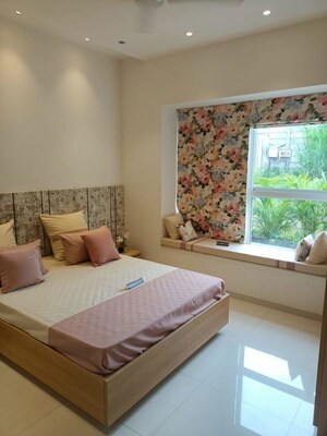 Bedroom in 1 BHK Apartment at Lohia Jain Pratham Vihar, Dhayari – for Sale