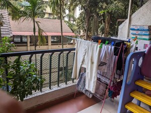 Balcony in 2 BHK Apartment at Aishwaryam Ventures, Pimpri Chinchwad Pcmc – for Rent