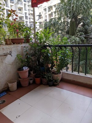 Balcony in 2 BHK Apartment at Aishwaryam Ventures, Pimpri Chinchwad Pcmc – for Rent
