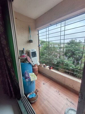 Balcony in 1 BHK Apartment at Panvelkar Homes, Ambernath West – for Sale