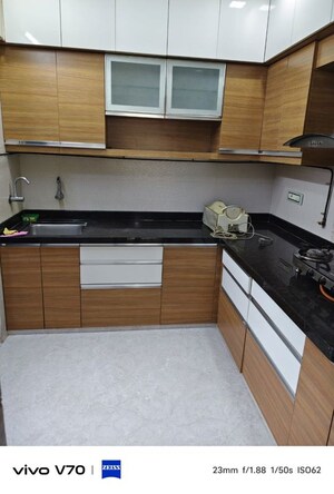 Kitchen in 2 BHK Apartment at Siddhi Highland Haven, Balkum Pada – for Rent