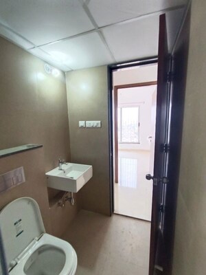 Bathroom in 2 BHK Apartment at Runwal The Central Park, Chinchwad – for Rent