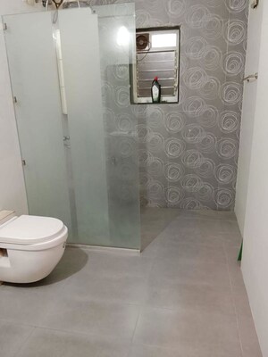 Bathroom in 6 BHK Villa at Cosmos Hawaiian Village, Ghodbunder Road – for Rent