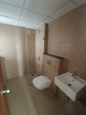 Bathroom in 3 BHK Apartment at Runwal The Central Park, Chinchwad – for Rent