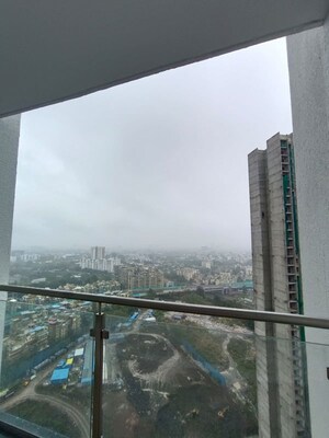 Balcony in 3 BHK Apartment at Runwal The Central Park, Chinchwad – for Rent
