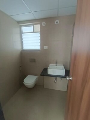 Bathroom in 3 BHK Apartment at Runwal The Central Park, Chinchwad – for Rent