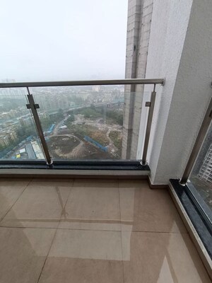 Balcony in 3 BHK Apartment at Runwal The Central Park, Chinchwad – for Rent