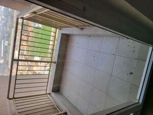 Balcony in 3.5 BHK Builder Floor at Emaar Palm Gardens, Sector 83 – for Rent