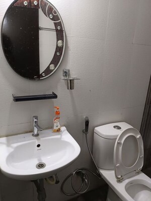 Bathroom in 2 BHK Apartment at Kohinoor Shangrila, Pimpri – for Rent