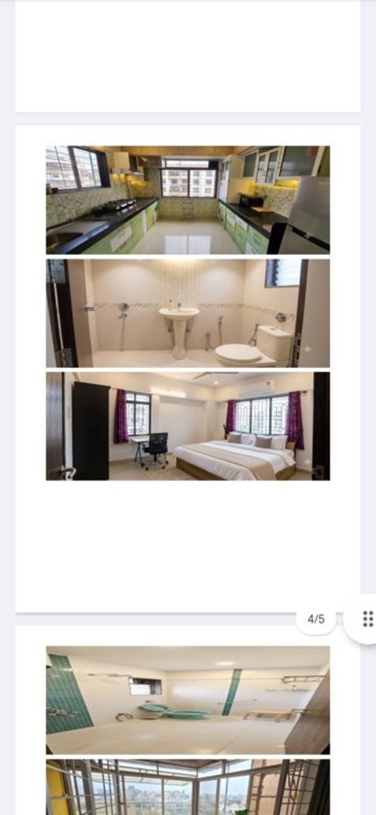 Kitchen, harsh-paradise 3 Bedroom 1250 Sq.Ft. Apartment In Aundh Pune 10589260