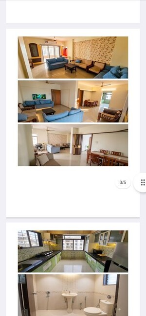 Furnished Amenities in 3 BHK Apartment at Harsh Paradise, Aundh – for Sale