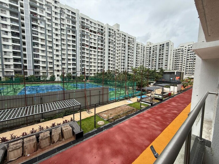 Balcony, gera-song-of-joy 3.5 Bedroom 1960 Sq.Ft. Apartment In Kharadi Pune 10589249