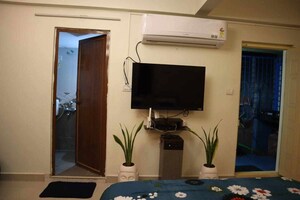 Living Room in 2 BHK Apartment at Maangalya The Residences, Benson Town – for Rent