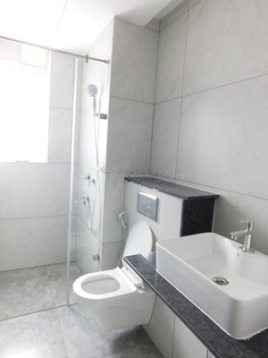 Bathroom in 3 BHK Apartment at Aliens Space Station, Tellapur – for Sale