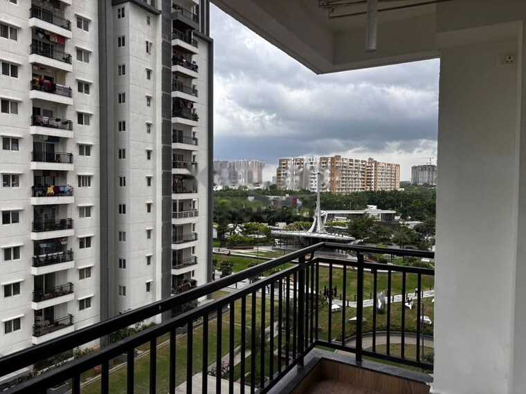 Balcony, my-home-tridasa 3 Bedroom 1840 Sq.Ft. Apartment In Tellapur Hyderabad 10589333