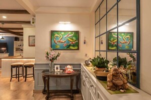 Balcony in 5 BHK Apartment at Brigade Exotica, Old Madras Road – for Sale
