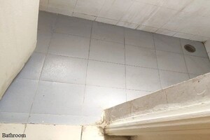 Bathroom in 1 BHK Independent House at Thite Nagar – for Rent