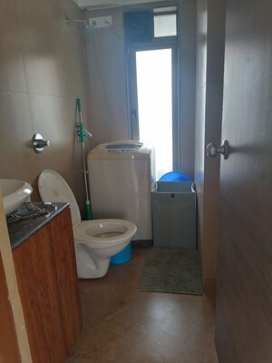 Bathroom in 3 BHK Apartment at Aarya Apartment, Khar West – for Rent