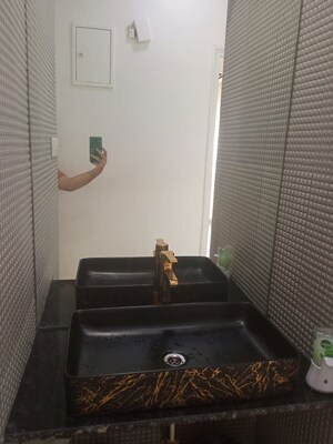 Bathroom in 2 BHK Apartment at Tulsi Heights, Kamothe – for Sale