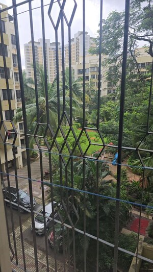 Balcony in 2 BHK Apartment at Siddhachal Phase 8 Building No. 4 Chs Ltd, Manpada – for Rent