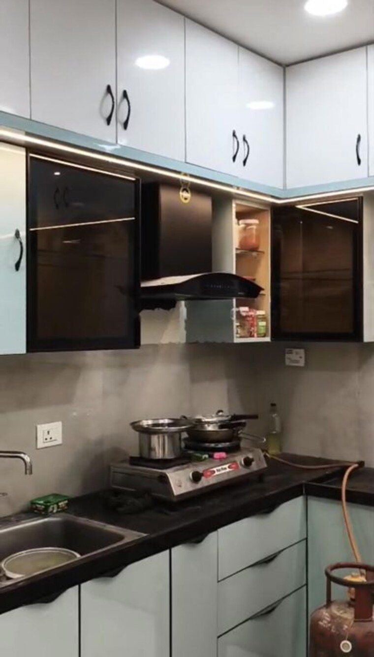 Kitchen, my-home-sayuk 3 Bedroom 1910 Sq.Ft. Apartment In Tellapur Hyderabad 10589431