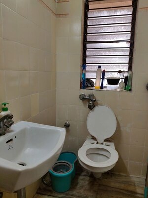 Bathroom in 2 BHK Apartment at K Raheja Evening Star, Powai – for Rent