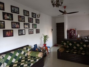 Living Room in 1 BHK Apartment at Kanakia Rainforest, Andheri East – for Rent