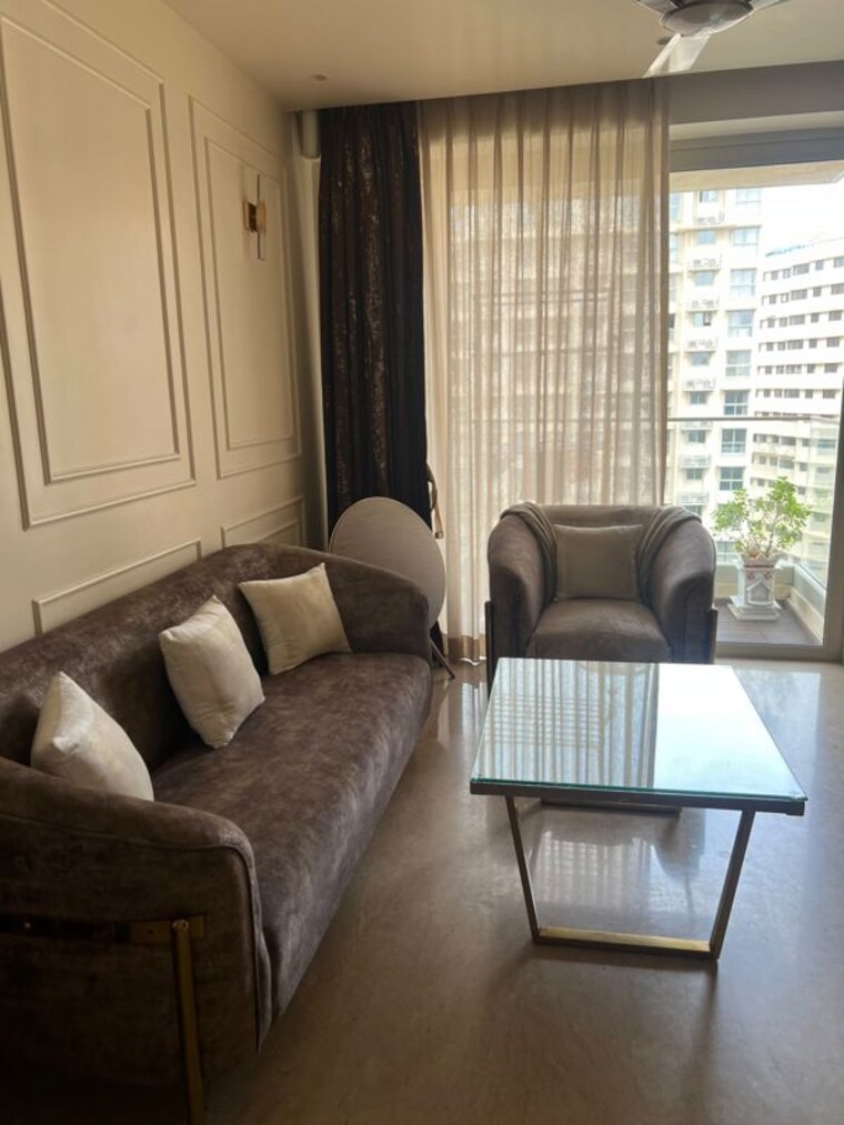 Living Room, castle-rock 2 Bedroom 777 Sq.Ft. Apartment In Powai Mumbai 10589470