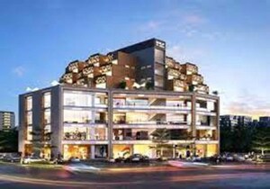 Office Space – Exterior View View at Thaltej - for Rent